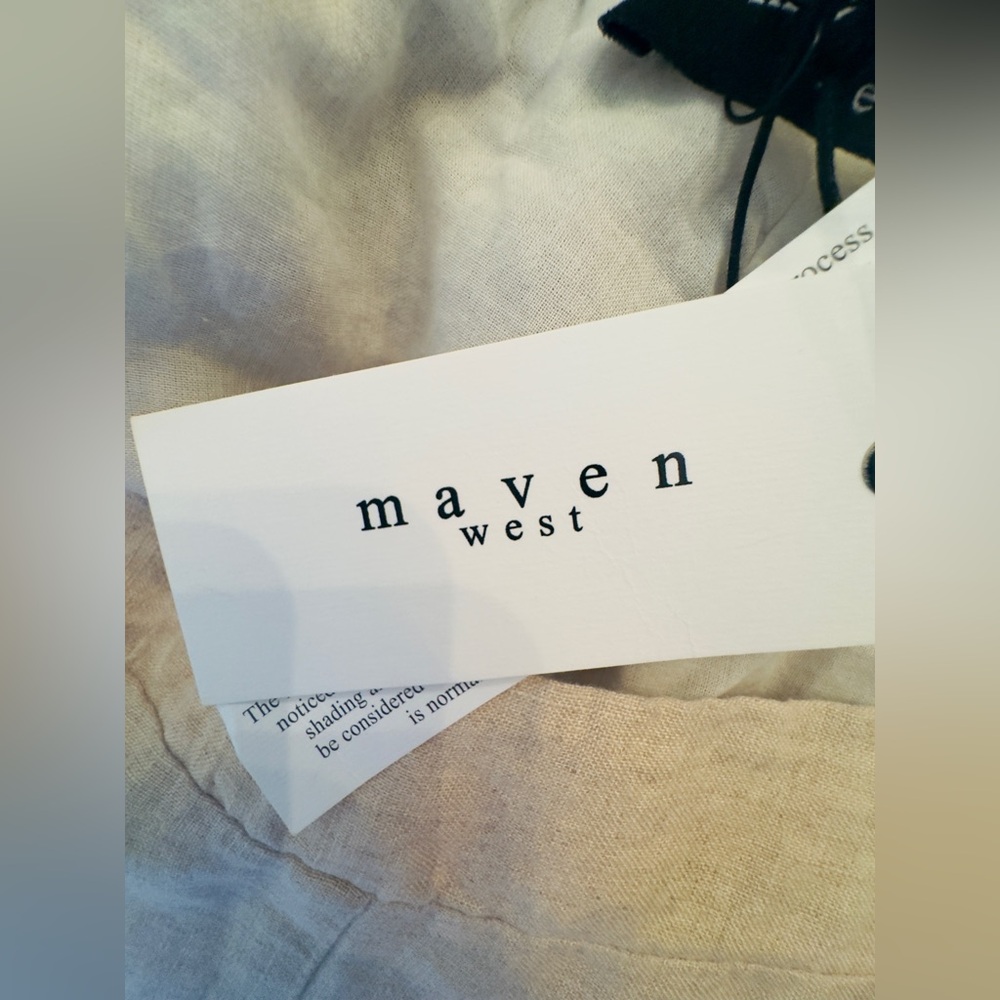 MAVEN West wide leg linen pants size large - Picture 7 of 9